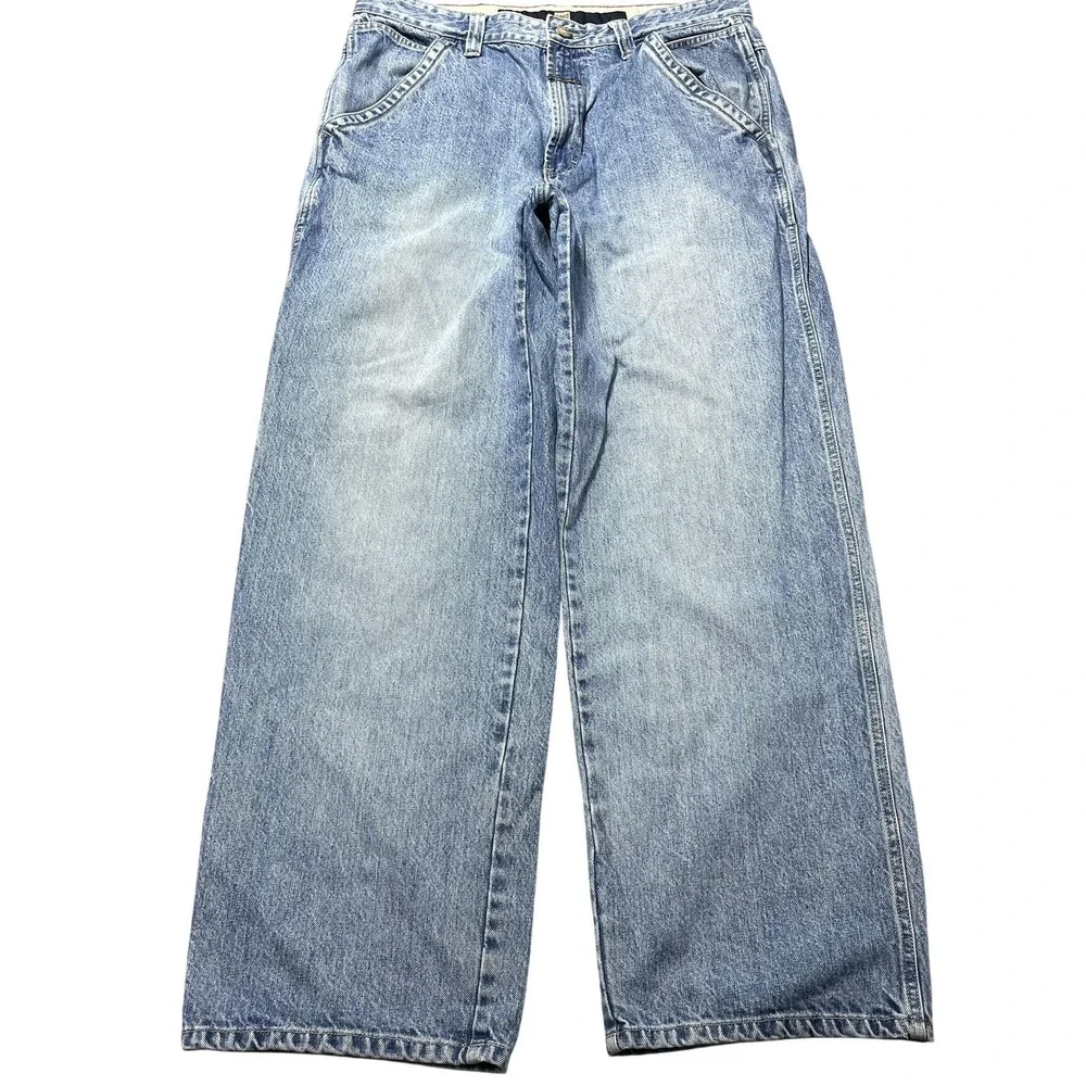 VINTAGE Marithe Francois Girbaud Jeans Men's 36x30 Blue Carpenter Denim Pants